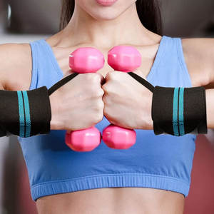 สายรัดข้อมือและเข่าสำหรับฝึกออกกำลังกายในยิมที่รัดเข่าทำจากนีโอพรีนขนาดที่กำหนดเองได้สำหรับการป้องกันการออกกำลังกายและการยกน้ำหนักที่มีโลโก้ - Product Image 6