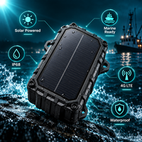 Traceur GPS solaire marin 4G IP67 étanche pour bateau de pêche à réponse rapide