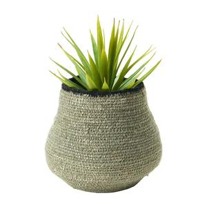 Simple Macrame Planter <b>Basket</b> Pot For Indoor Plants Hanging Decor Table Display And Minimal Home Styling Wholesale From India - Product Image 1