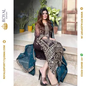 New Beautiful Ready-made Heavy Sequence Work Suit Collection In Wholesale Rate By Royal Export