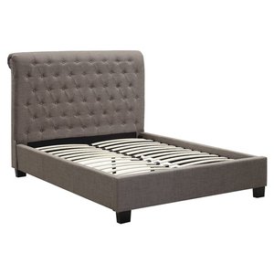 TH-H8123 Modern Hotel Style Queen Size Upholstered Fabric Bed Headboard Storage Extendable for Home Bedroom Kitchen Furniture - Product Image 1