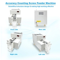 BBA M2.0-M5.0 Comptage Laboratoire Automatique Vis Feeder Machine Auto Vis Compteur Machines 450ml Capacité Usine Ligne De Montage