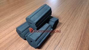 Briquetas de carbón para barbacoa de primera calidad Forma hexagonal - Product Image 4