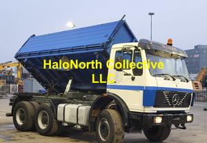 รถบรรทุกเมอร์เซเดส SK 2225B ปี 1989 แบบเทท้าย 6x4 เกียร์ธรรมดา เครื่องยนต์ดีเซล พวงมาลัยซ้าย ยูโร 1 มือสอง รถบรรทุกขนาดเล็ก - Product Image 2