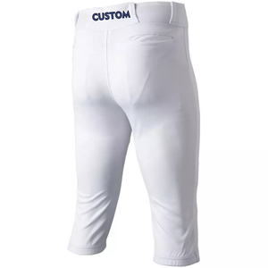 Pantalons de baseball personnalisés pour hommes/femmes, grande taille, respirants, imprimés par transfert thermique, OEM, taille adulte, softball, 100% - Product Image 2