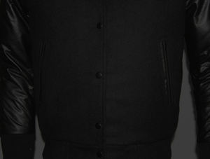 แจ็คเก็ตเบสบอล,สำหรับผู้ชายและผู้หญิงขนสัตว์100% - Product Image 5