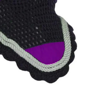 Dernière conception d'équipement équestre équin personnalisé voiles de mouches de cheval Bonnets d'oreille en maille souple de haute qualité pour les produits d'équitation - Product Image 5