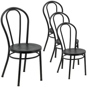 Silla de metal moderna y lujosa con estructura ligera y estructura resistente a la corrosión fuerte y acabado suave y elegante. - Product Image 6