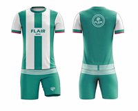 Yetişkin özel futbol kiti futbol forması üniforma yeni Model özel Set kullanılan futbol kiti