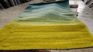 Adiva Elegant Modern Abstract Floral Woven Rug Set Polypropylene Jute Polyester Jacquard Machine Made High <b>Pile</b> Medium Thickness - Product Image 4