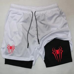 2025 Men's 100% Polyester Casual Sports Shorts Breathable Quick Drying Summer Fitness <b>Running</b> Basketball Shorts Printed Design - Product Image 5