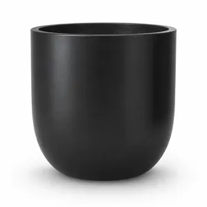 กระถางต้นไม้ทรงกระบอกก้นมน ไฟเบอร์กลาส ยี่ห้อฟิดา - Product Image 1