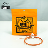Wholesale Acoustic Guitar Strings Hexagon Carbon Steel Metal String Guitar Parts Accessories
