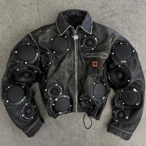 Chaquetas Varsity Personalizadas para Hombre, Estilo Casual, con Cuello Alto, Chaqueta de Béisbol Masculina de Primera Calidad, Disponible en Diferentes Colores - Product Image 1