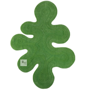 Alfombra de lana de diseño moderno con forma de ameba de Color sólido, alfombra con mechones a mano para niños, uso doméstico, tamaño personalizado para pisos, estilo Funky - Product Image 3