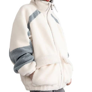 Chaquetas tácticas Softshell personalizadas para hombre para senderismo al aire libre, forro polar de invierno con capucha y cremallera impermeable y cuello alto - Product Image 4