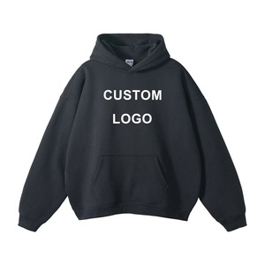 <b>Men</b> Custom Heavyweight Hoodies Logo Oversize Hoodies Unisex Customized Oversized Heavy Weight <b>Thick</b> <b>Hoodie</b> - Product Image 2