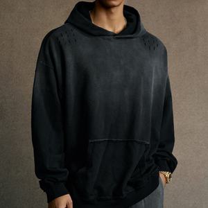 Sudadera con Capucha Extra Grande de Estilo Vintage, Mezcla de Algodón, Resistente al Viento, Personalizable, Unisex, Deportiva, para Otoño e Invierno - Product Image 6