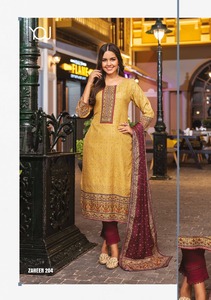 Vêtements indiens et péruviens nouvel arrivage vêtements de mariage Kurti Palazzo ensemble pour femmes grossiste et fabricant surat inde - Product Image 4