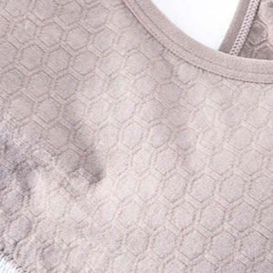 Luxury Style Women Yoga <b>Sports</b> <b>Bra</b> <b>Backless</b> Design Medium Support Anti-wrinkle Premium Quality Reasonable Price Durable Front - Product Image 3