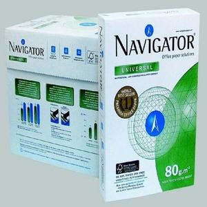 Quality Navigator 80gsm A4 Resma blanca Impresión universal/Bond/Papel de copia 75g Peso para copiadoras - Product Image 3
