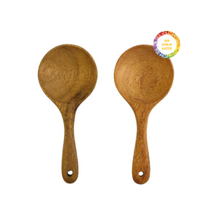 Natural Wood Vietnam <b>Wooden</b> Spoon Durable Kitchen <b>Utensil</b> for <b>Cooking</b> Stirring Soup Serving Rice Mixing Dessert Coffee - Product Image 2