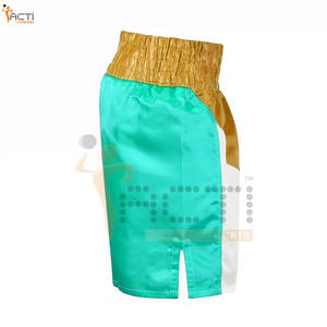 Whole Sale Rate Good Quality Boxing Shorts Factory Wholesale Plain <b>Stretchy</b> Fight Mma Boxing Shorts - Product Image 4