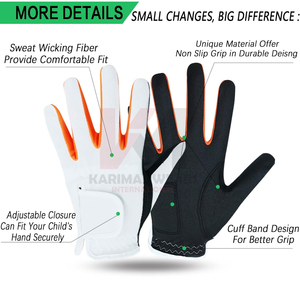 Gants de golf personnalisés Super télescopiques Gant magique Adhérence améliorée Confort durable Caractéristiques de performance spéciales Chaque golfeur - Product Image 2