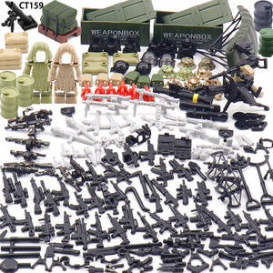 Ww2 Military <span class=keywords><strong>Mini</strong></span> Guns Army Soldier Swat Tactical Gear Ladrillos <span class=keywords><strong>Mochila</strong></span> Armadura Chaleco Equipo <span class=keywords><strong>militar</strong></span> Juego de armas - Product Image 2
