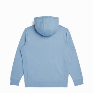 Soft sky blue hoodie made from 100% cotton fleece Warm breathable and comfy with a relaxed <b>fit</b> <b>perfect</b> for casual everyday wear. - Product Image 2