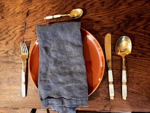 Juego de cubiertos de lujo con espejo 304 de acero inoxidable ecológico para el hogar, boda, cocina, novedad - Product Image 5