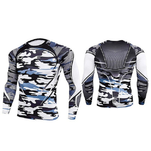 Vêtements de plage une pièce à séchage rapide MMA à manches longues pour hommes, maillots de bain respirants, vente en gros, personnalisation de maillots de bain - Product Image 2