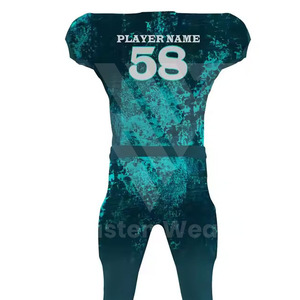 Nuevo diseño de impresión por sublimación, transpirable, de secado rápido, antibacteriano, uniformes de fútbol americano, equipo de fútbol, precio barato - Product Image 2