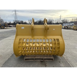 Nouvelle benne de criblage AARC pour excavatrice, idéale pour le criblage du sol, le tri des matériaux et le nettoyage des chantiers - Compatible avec les modèles 345, 349, 350, 352 - Product Image 4