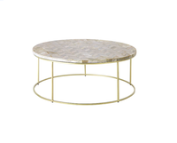 Vaisselle en fil de fer et marbre Nouveau design Vaisselle décorative pour la maison Fancy Hotels Zone d'attente Table d'appoint fabricant en gros Exportateur