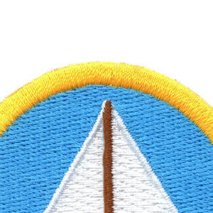 Badges brodés à la machine en tissu sergé, nouvelle conception, vente en gros OEM, haute qualité, personnalisés, nouveaux badges brodés à la machine à coudre - Product Image 3