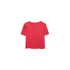 Camiseta corta de algodón con logotipo personalizado para mujer, camiseta informal de manga corta a la moda de verano, ropa de calle elegante para mujer, diseño al por mayor - Product Image 4