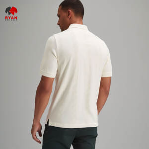 Chemises polo personnalisées Ryan Pro Gear pour hommes avec logo personnalisé, tissu respirant, design ODM - Product Image 4