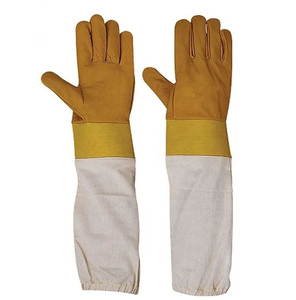 Guantes de apicultura de cuero duradero, herramientas de apicultura de paquistaní - Product Image 4
