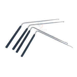 Alta calidad 19CM 90 grados amor nervio raíz retractores Venta caliente instrumentos ortopédicos fuente de alimentación Manual de acero inoxidable - Product Image 4