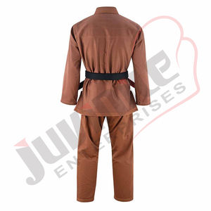 Nuevo estilo por encargo Jiu Jitsu brasileño Gi logotipo personalizado 100% algodón Mma uniforme con cuello de espuma Eva para venta al por mayor - Product Image 5