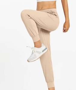 Pantalon de survêtement décontracté pour femme à taille élastique 100 % coton, avec logo personnalisé, service OEM, respirant, pantalons et jupes sur mesure - Product Image 4