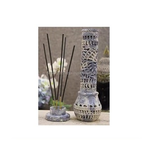 Porte-bâton d'encens en stéatite fait à la main à la demande pour les rituels spirituels disponibles à un prix abordable depuis l'Inde - Product Image 5