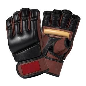 Gants de boxe d'entraînement MMA personnalisés, cuir PU professionnel, imperméables, fermeture à crochets et boucles, haute qualité - Product Image 1