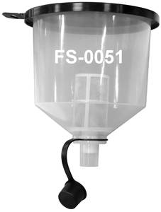 Entonnoir de séparation de carburant en polypropylène 2L pour essence/diesel/huile de chauffage/kièrusine, gaz mixte 2 temps ITA Tools FS-0051 - Product Image 2