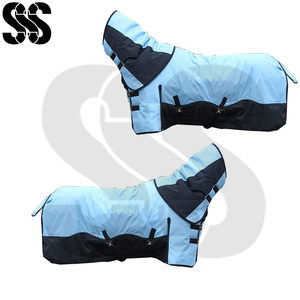 Couverture pour cheval 2026 imperméable, respirante, légère, en tissu Oxford 1200D, durable, de qualité supérieure, pour l'écurie et l'extérieur - Product Image 2