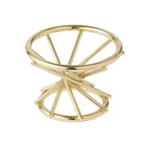 Golden Farmhouse Stackable Boiled <b>Egg</b> Holder Modern Metal Wire Stand for Serving and Displaying Boiled <b>Eggs</b> in Style - Product Image 1