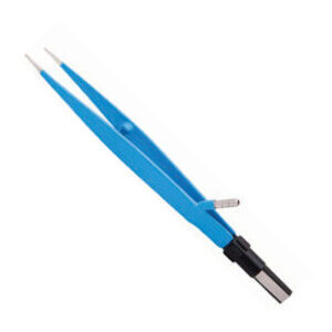 Pinzas de coagulación reutilizables, pinzas bipolares eléctricas médicas de EE. UU. con instrumentos quirúrgicos antiadherentes, herramientas quirúrgicas básicas - Product Image 3