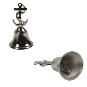 Decor Silver Colored <b>Key</b> Ring With Completely Bell Shaped And Polished Finishing Design <b>Key</b> <b>Holder</b> Solid Metal Design - Product Image 5