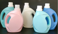 Seau vide en plastique pour détergent à lessive, avec bouchon à vis, en PEHD, pour distribution de liquide, couleur personnalisable, 2L 3L 5L – Vente chaude